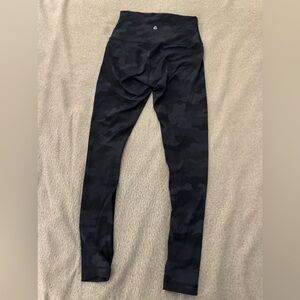 lululemon athletica Black Camo Leggings